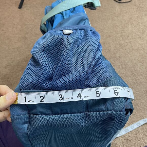 North Face Borealis Laptop Storage Bungee Cord Backpack Turquoise Blue Comfort - Picture 15 of 16